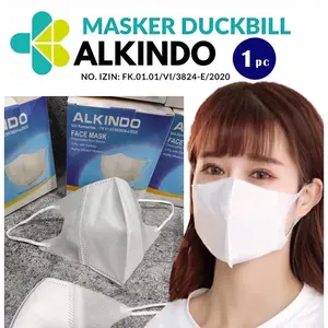 MASKER DUCKBILL ANAK ALKINDO ADULT FACE MASK 3PLY BFE 95% Duckbill