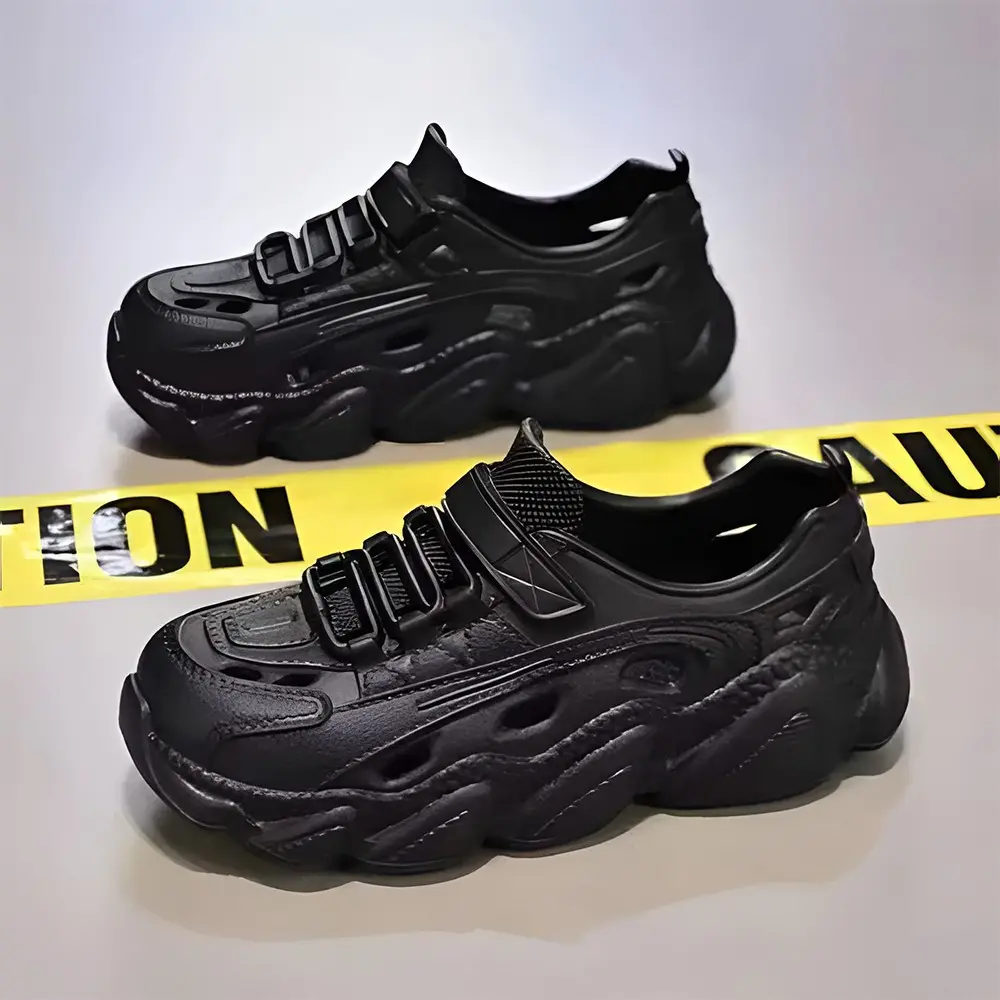 Sepatu Sendal Pria Wanita Sepatu Kasual Luar Ruangan Dalam Ruangan Sepatu Karet EVA Elastis Empuk Antislip dan