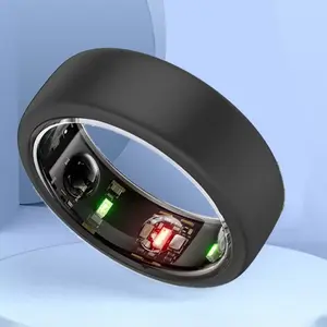 5pcs Cincin Tasbih kotak pelindung/Kasus Silikon Smart Ring Anti Air Pengingat Sholat