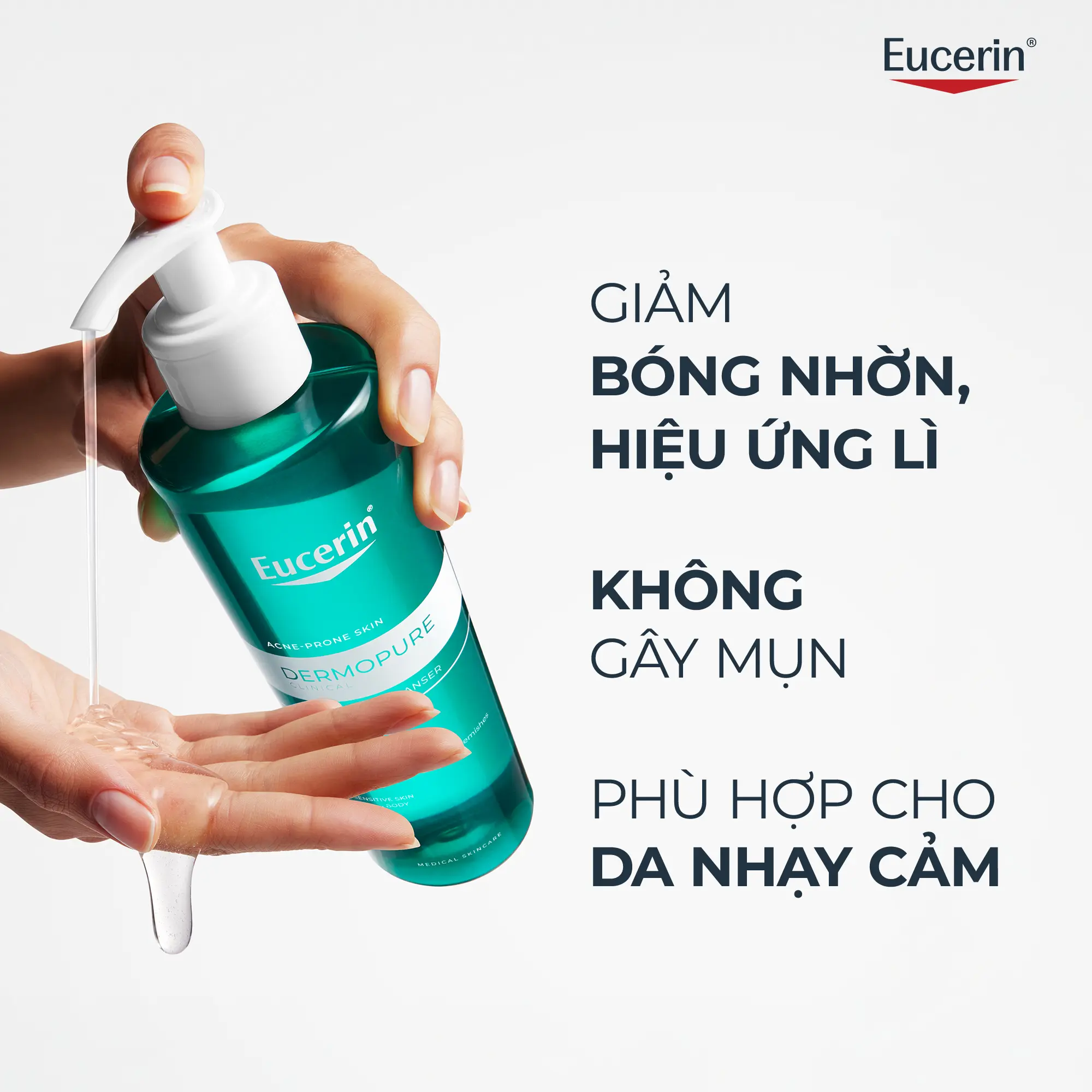 Gel rửa mặt Eucerin DermoPure Clinical Purifying Cleanser 400ml | BigBuy360 - bigbuy360.vn Gel rửa mặt Eucerin DermoPure Clinical Purifying Cleanser 400ml | BigBuy360 - bigbuy360.vn