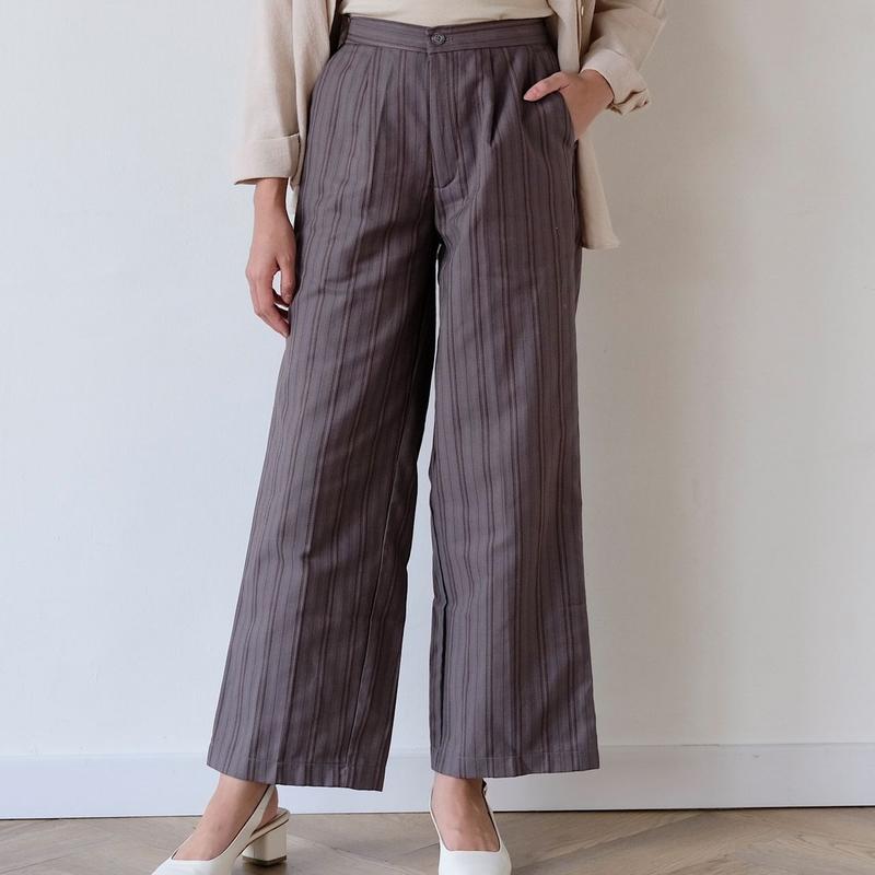 Flowy Pants | ATKEY Official - Celana Panjang Wanita Polyester 4