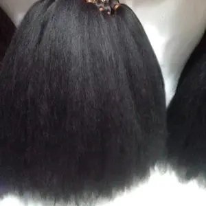 rambut cemara hitam polos pajang 90 cmm Murah