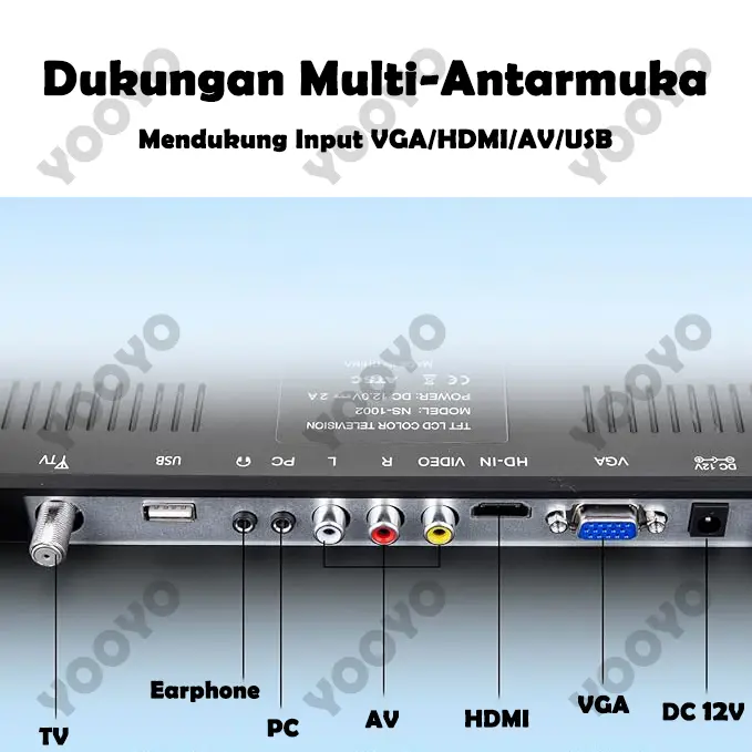 Terkini TV Digital 19 Inch TV LED HDR 10+ MEMC Dolby Audio DBX-TV FHD 2K 1080P 60HZ Televisi Murah 7
