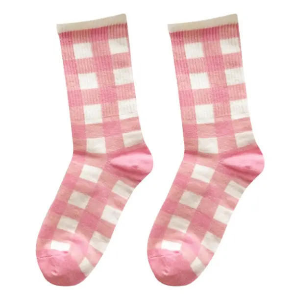 ELBER Kaos Kaki Gambar Lotso Aesthetic Karakter Lucu Unik Bahan Katun Tebal Panjang Di Atas Mata Kaki Untuk Perempuan Wanita Motif Style Fashionable Estetik Y2023 4