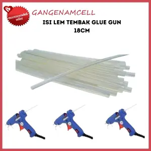 Isi / Refill Lem Tembak Glue Gun 18 Cm Kecil Bakar Lem Lilin Putih