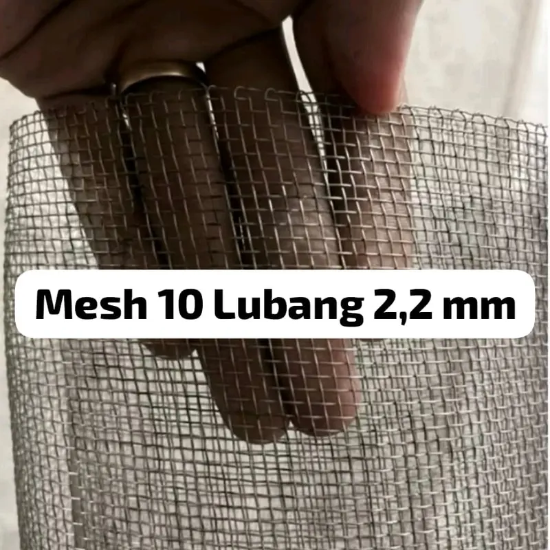 Kawat penyaring stainless lubang ukuran 2,3 ml 3 ml 4 ml 5 ml 6