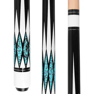 Premium 58" Maple Pool Cue - 20oz, Diamond Pattern, Design - Ideal Gift for Dad & Men, Perfect Christmas Present, Billiard Cue, 13mm