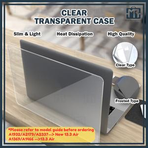 Mr Transparent/Black Transparent Laptop MacBook Case Custal Plastic /12 // 15.4/16 Computer Case