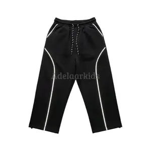 Celana Skena Reflektif Anak Baggy Pants Terbaru Model Plat Menyala Dalam Gelap / Celana Gombrong Unisex Anak Laki-Laki/Perempuan 4-15 Tahun / Celana Skena Distro Kekinian/Terlaris Nyaman & Stylish