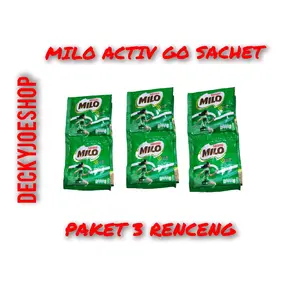 Milo activ go paket 3 renceng Instan Minuman