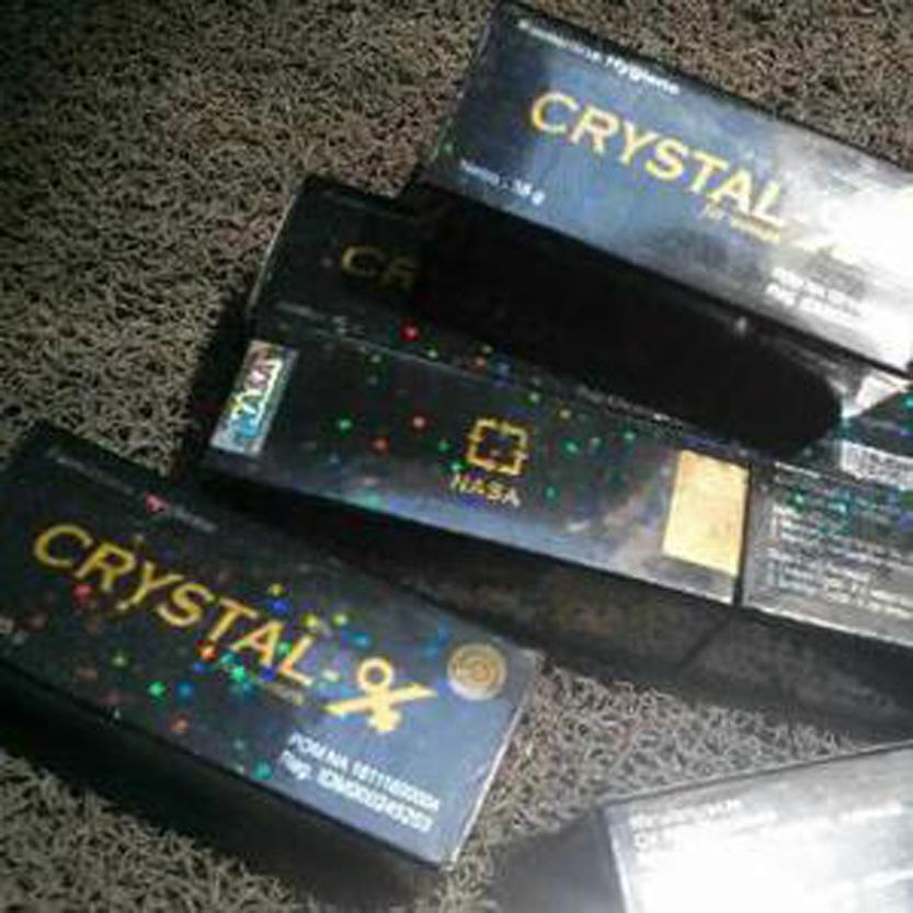 Crystal - X pembersih miss V terdapat ijin BPOM mengobati keputihan
