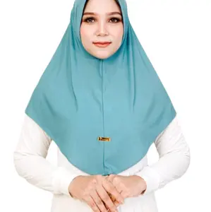 Hijab bergo sport Jersey panjang