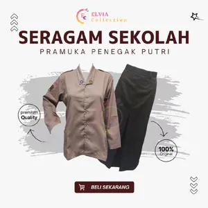 Elvia Seragam - Baju Pramuka SMA Perempuan - Baju Pramuka Penegak Putri