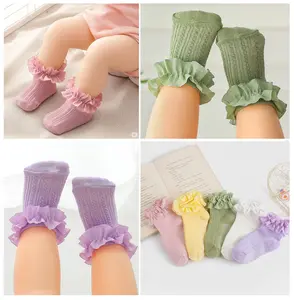 kaos kaki bayi Renda Cantik / kaos kaki Anak Perempuan Renda Cantik