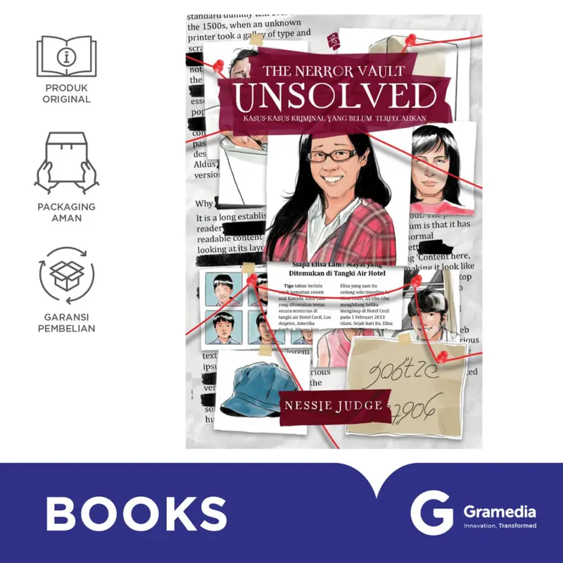 Buku The Nerror Vault: Unsolved (Nessie Judge) 1