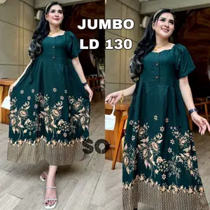 DASTER RAYON JUMBO LD 130 motif terbaru viral Busui Tidur