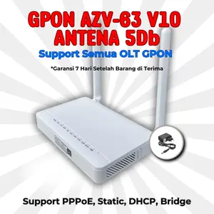GPON AZV-63 V10 DUALBAND SUPPORT ALL OLT GPON