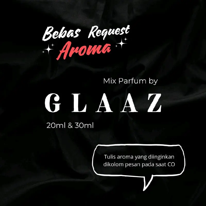 Spesial Bebas Request Aroma Parfum - All Variant by Glaaz Parfum 0