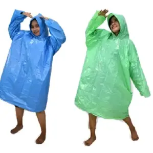 Jas Hujan Plastik Tebal Merk Bambu