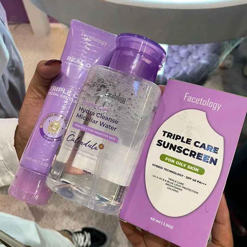 Facetology Triple Care Sunscreen spf 40|Facetology|Sunscreen Wajah Perawatan daily 4