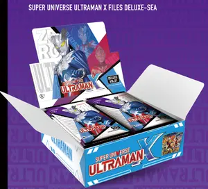 KAYOU ULTRAMAN Super Universe X Files Deluxe Wave 1 CCG Card Games Edisi Manga Edisi Terbaru