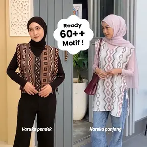 Haruka Vest / Vest Motif / Vest Premium / Korean Vest / Vest Korea / Vest wanita / Rompi Wanita / Outer Wanita / Haruka Vest / Vest Motif / Vest Premium / Korean Vest / Vest Korea / Vest wanita / Rompi Wanita / Outer Wanita /