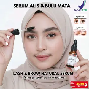 Serum Penumbuh Alis dan Bulu mata Lash & Brow Natural Serum