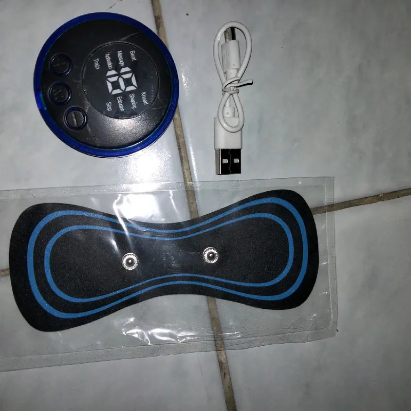 ALAT PIJIT MINI PROMO PAKET 2pcs Alat pijit mini PAD EMS MASSAGE PORTABLE pereda nyeri otot 4