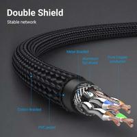 Gambar Vention Kabel Lan RJ45 Cat 8 Cat.8 Gigabit 40Gbps SFTP Patch Cotton Braided Gold Cable 3 M 3 Meter - IKGBI dari Vention Tangerang Kab. Tangerang 4 Tokopedia