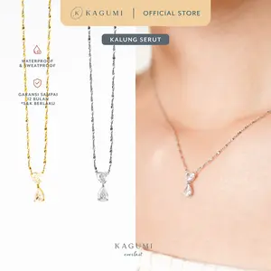 KAGUMI Everlast - Averina Necklace | Kalung Serut Kristal Titanium Wanita