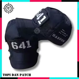 TOPI LASER COAK TAWON HITAM 1 SET PATCH SABLON DTF COD