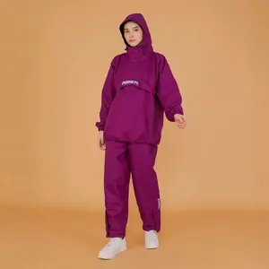 Jas Hujan Riber / Jas Hujan Stelan Pria Wanita Mantel Hujan Pria Wanita Dewasa