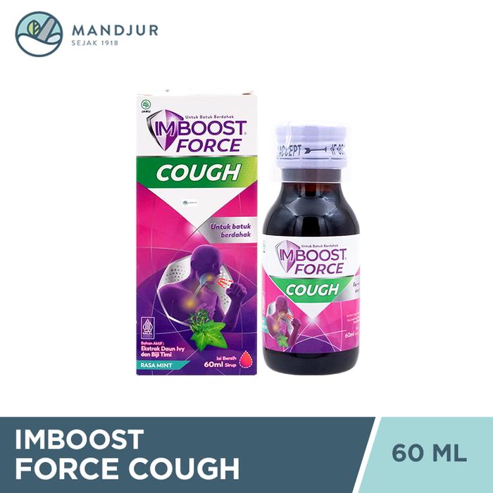 Gambar Imboost Force Cough 60 mL - Sirup Obat Batuk Herbal dari Apotekmandjurofficial Kota Administrasi Jakarta Pusat Tokopedia