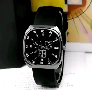 PROMO Jam Tangan Wanita Dan Pria Kekinian Korean Style Jam Tangan UNISEX Tali RUBBER PREMIUM Terlaris A1