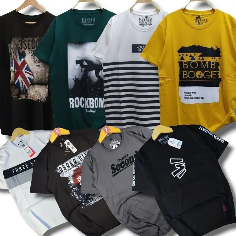PAKET KAOS MURAH 100 RIBU DAPAT 7 PCS/KAOS OBLONG/KAOS MURAH MOTIF DISTRO/PAKAIAN PRIA WANITA DEWASA/KAOS PAKAIAN SEHARI-HARI/KAOS SANTAI 3
