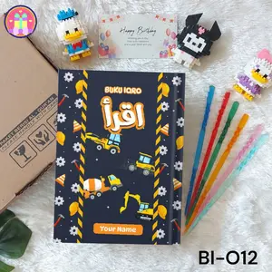 IQRO Custom Nama Hard Cover Soft Cover / IQRO Custom Berwarna / Hitam Putih