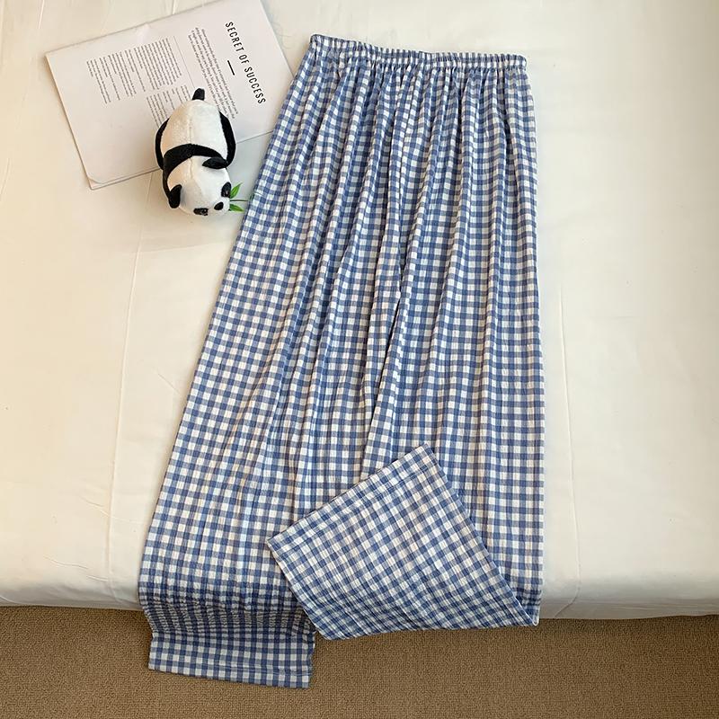 Product Introduction of 20% OFF First 30 Orders Women Pajamas trousers Cool and Breathable in Summer, Korean Style, Cute Cartoon, Casual, Loose, Home-style, Outdoor-wear Trousers, Various Types, Various Patterns, One Size 40kg-70kg Pants Nightwear Loungewear 19
