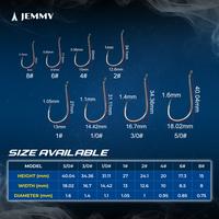 Gambar JEMMY Kail Pancing High Carbon Steel Anti Karat Super Tajam Twisted Point Tahan Korosi Isi 10 Pcs KUP021 - 5/0# dari JEMMY Indonesia Kota Administrasi Jakarta Barat 3 Tokopedia