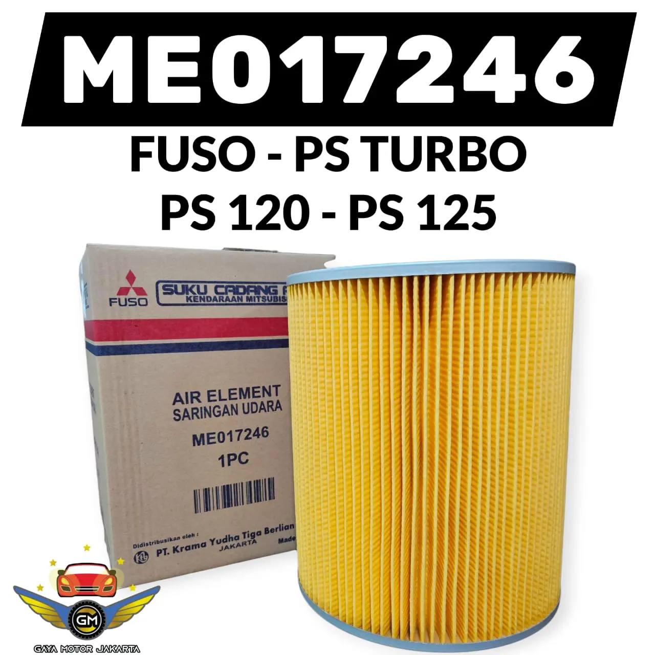 Saringan Udara Mitsubishi - Filter Udara Mitsubishi Fuso - Canter PS120 - PS125 - PS TURBO ME017246