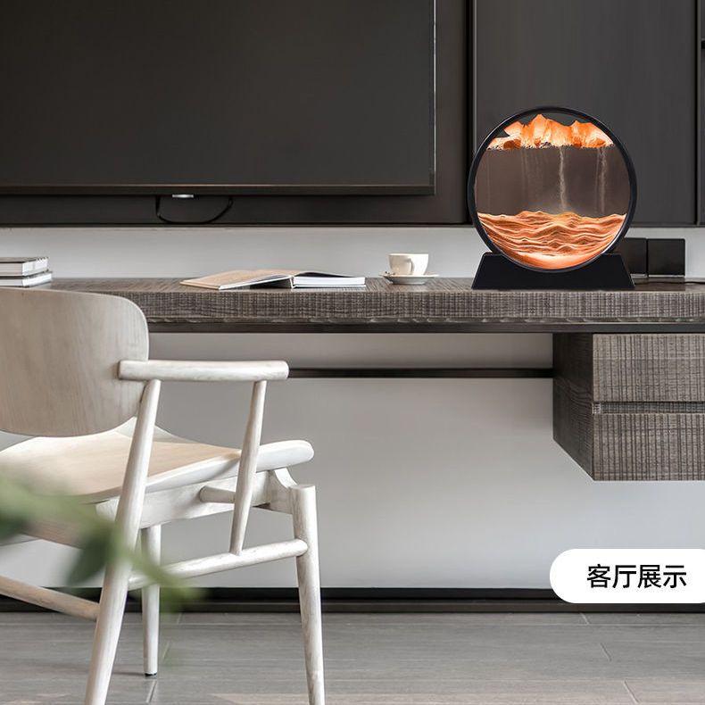 Đồng Hồ Cát Tranh Cát chảy 3D Sáng Tạo, Đồ Trang Trí, Đồ Trang Trí Phòng Khách Giải Tỏa Căng Thẳng, Đồ Thủ Công, Cao Cấp, Thích Hợp Cho Nam Và Nữ, Quà Sinh Nhật Bạn Bè 3