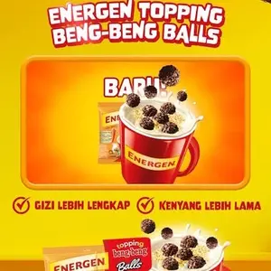Energen Topping beng beng balls Isi 5 sachet