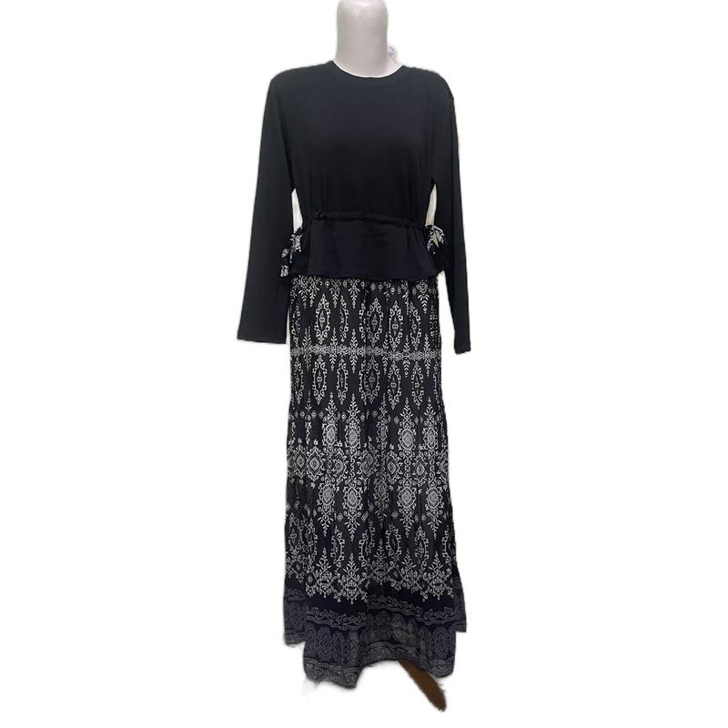 Dress wiicollection , dress rajut kombinasi ceruty import 0