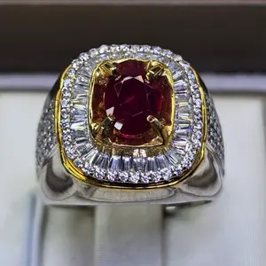 Cincin Ruby Burma 1,27crt