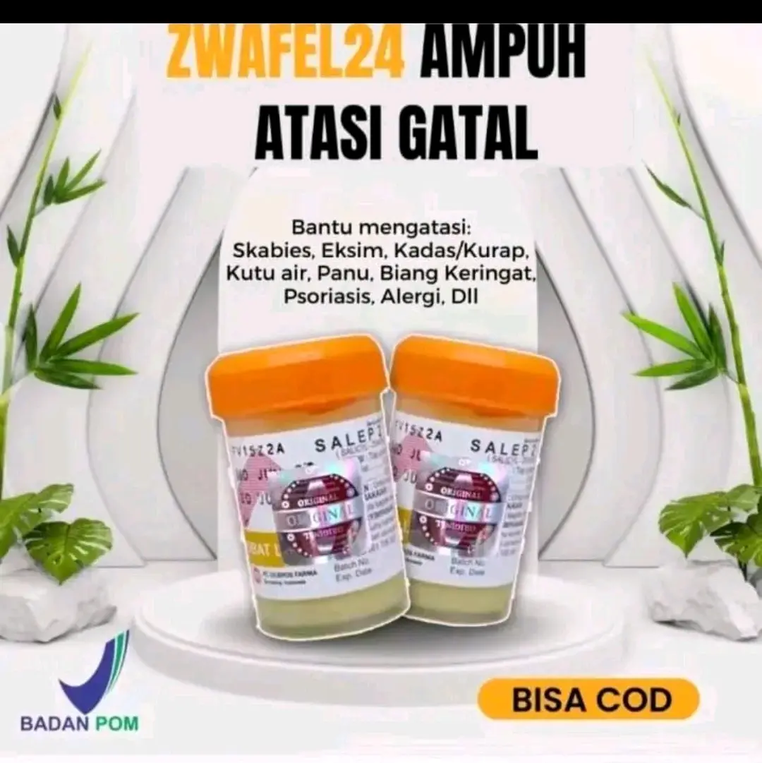(2 pcs) SALEP ZWAFEL GATAL PANU KADAS KURAP EKSIM Berjerawat