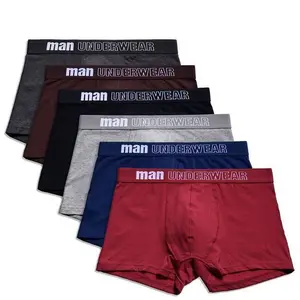CELANA DALAM PRIA DEWASA ISI 8 PCS Karet Motif Bahan Spandek Katun Nyaman Lembut Berkualitas Sempak Pendek Cowok Boxer Kotak Hitam Spandex Remaja