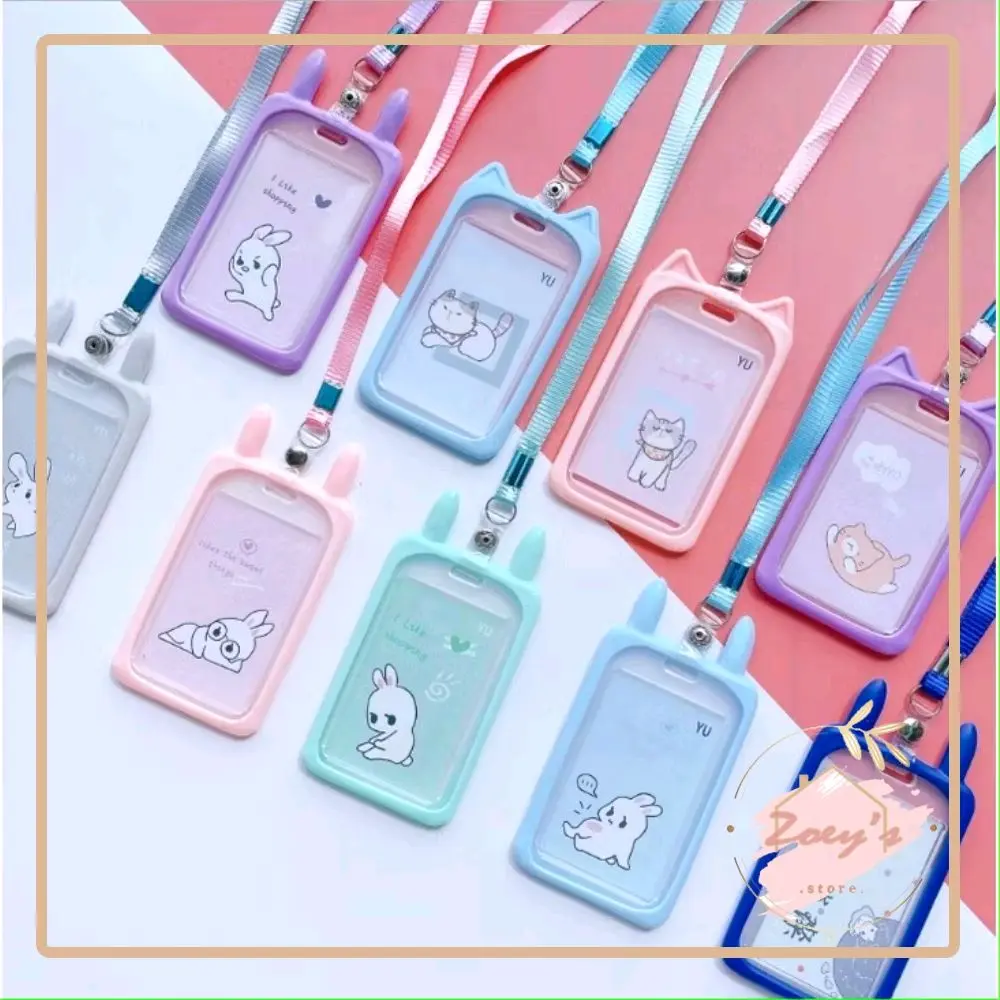 (Cod) Name Tag Gantungan Lanyard ID Card Karakter Lucu Murah