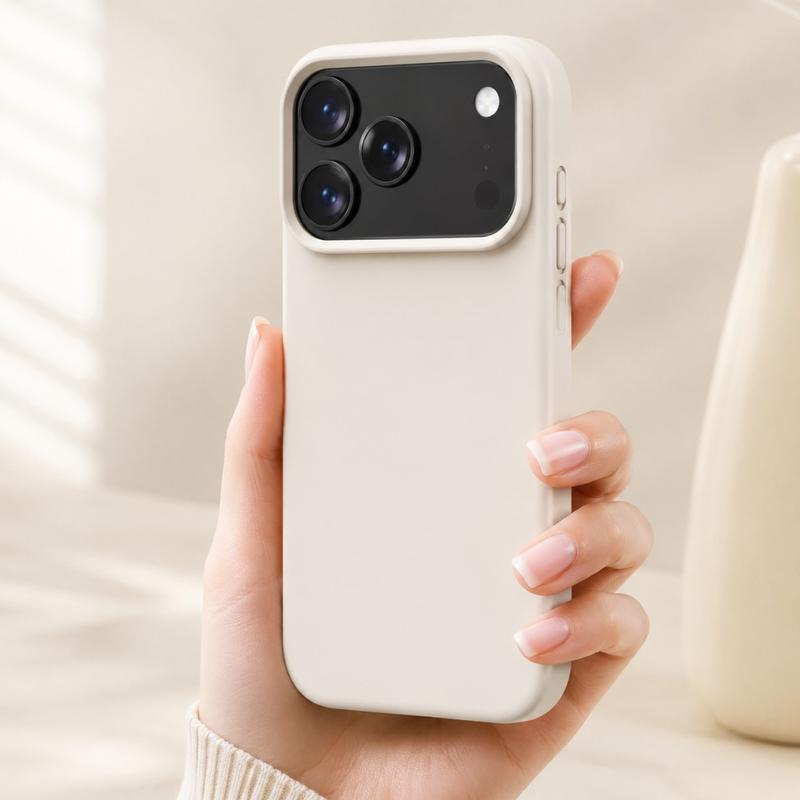 ốp lưng iPhone 17 16 15 14 Pro Max silicon lỏng mềm mại không đường nối bảo vệ…