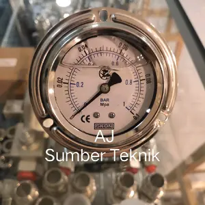 Pressure Gauge Skon 2-1/2" inch / 4 kg / Stainless Model Payung