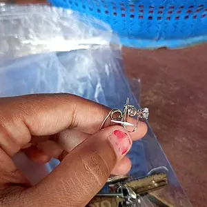 ANTING DESY TITANIUM WANITA DESAIN MATA ANTING TITANIUM SILVER ANTI KARAT DAN TIDAK LUNTUR Dewasa Earrings