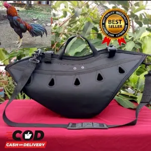 Tas Kisa  ayam jago New termurah Lis hitam COD